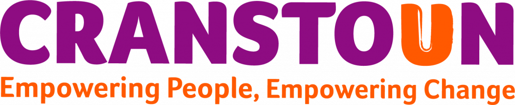 Cranstoun logo with tagline Empowering People, Empowering Change