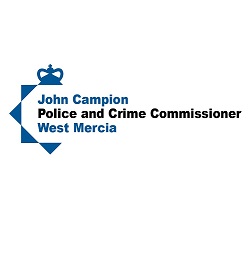 John Campion Police and Crime Commissioner West Mercia logo